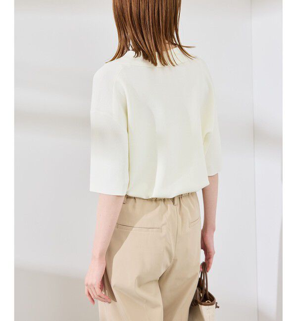 Rope&rsquo;Picnic「スキッパーサマーニットプルオーバー」|ニット・セーター|