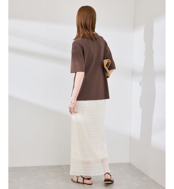 Rope&rsquo;Picnic「スキッパーサマーニットプルオーバー」|ニット・セーター|