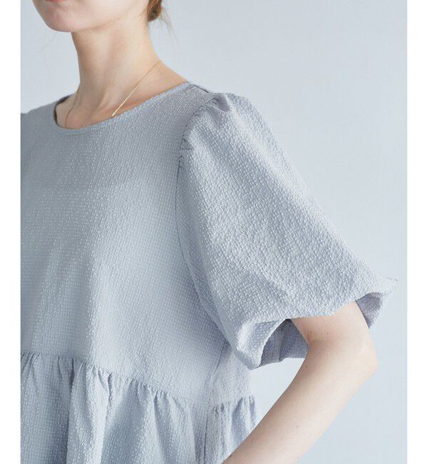 Rope&rsquo;Picnic「バルーンペプラムブラウス」|シャツ・ブラウス|