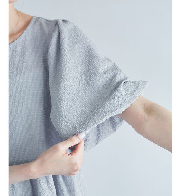 Rope&rsquo;Picnic「バルーンペプラムブラウス」|シャツ・ブラウス|