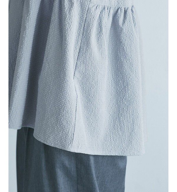Rope&rsquo;Picnic「バルーンペプラムブラウス」|シャツ・ブラウス|