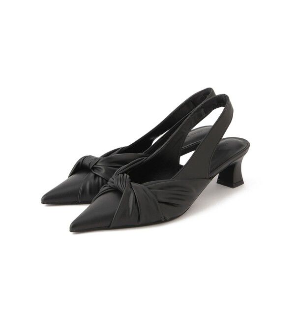 ADAM ET ROPE'「リボンバックストラップパンプス」|パンプス|