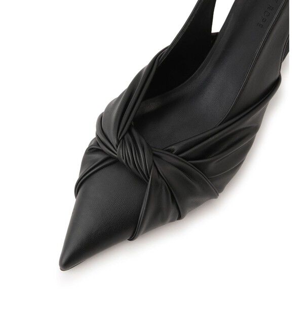 ADAM ET ROPE'「リボンバックストラップパンプス」|パンプス|