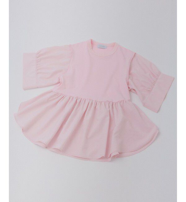 ADAM ET ROPE'「【新色追加】・【サステナブル】バウンスカフスプルオーバー」|Tシャツ・カットソー|