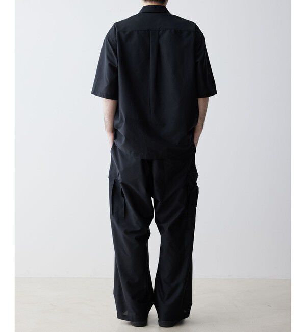 ADAM ET ROPE'「【ACT/アクト】超軽量 ワイド イージー カーゴパンツ / 速乾 / ストレッチ / イージーケア」|カーゴ|