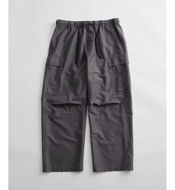 ADAM ET ROPE'「【ACT/アクト】超軽量 ワイド イージー カーゴパンツ / 速乾 / ストレッチ / イージーケア」|カーゴ|
