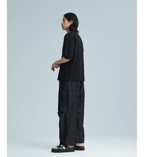 ADAM ET ROPE'「【ACT/アクト】超軽量 ワイド イージー カーゴパンツ / 速乾 / ストレッチ / イージーケア」|カーゴ|