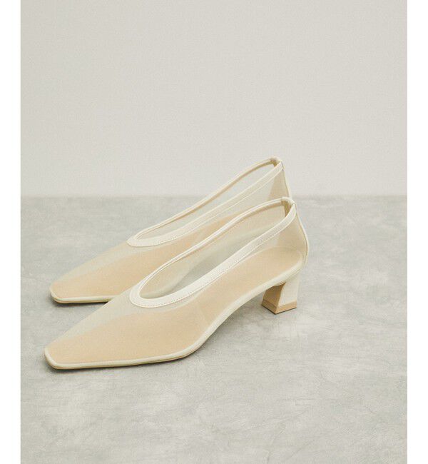 ADAM ET ROPE'「シアーパンプス」|パンプス|