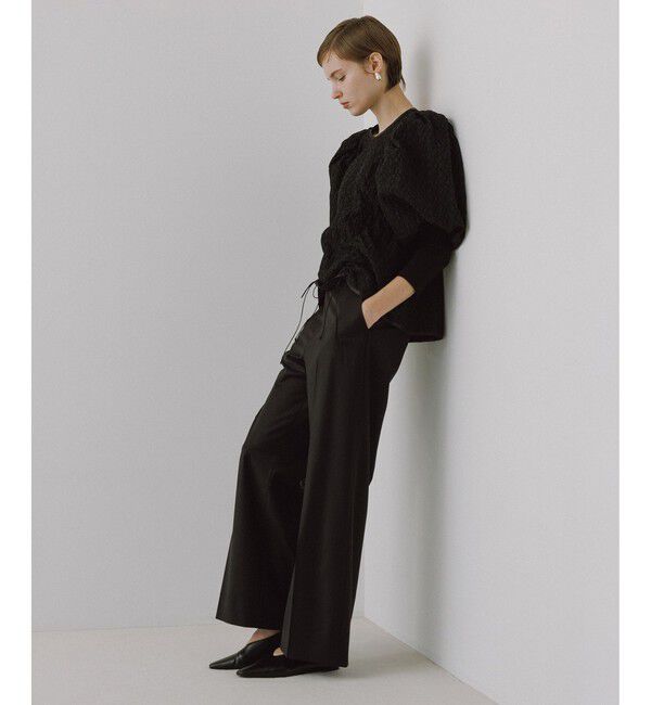 ADAM ET ROPE'「ソフトスクエアフラットシューズ」|パンプス|