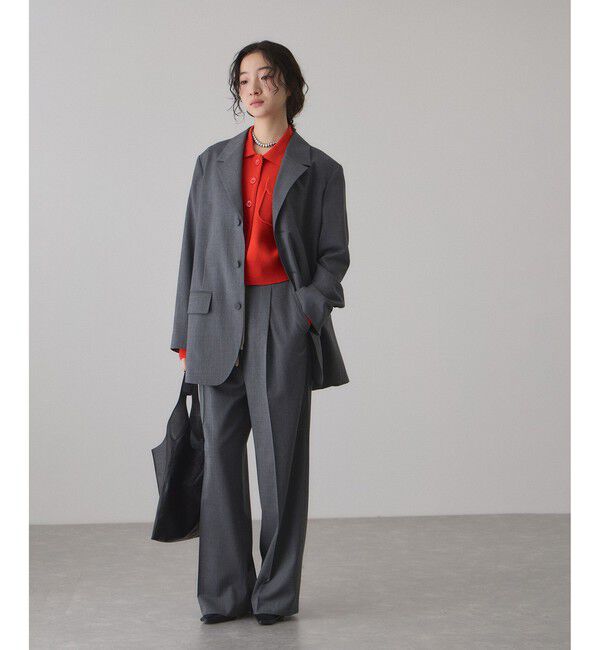 ADAM ET ROPE'「変形ヒール甲深パンプス」|パンプス|