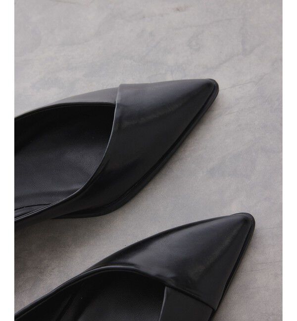 ADAM ET ROPE'「ポインテッドトゥフラットパンプス」|パンプス|