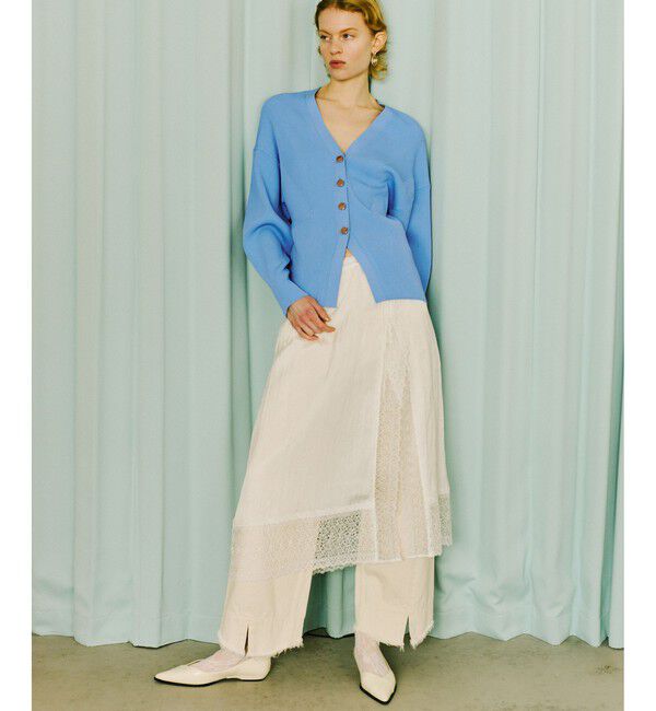 ADAM ET ROPE'「ポインテッドトゥフラットパンプス」|パンプス|