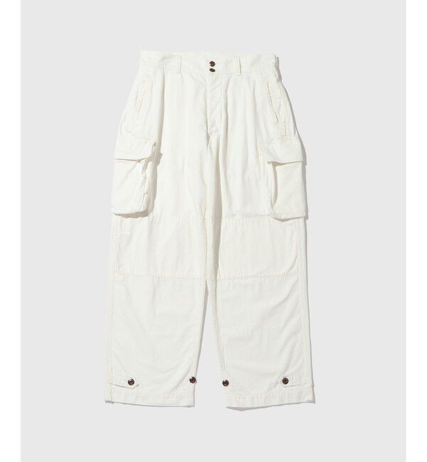 ADAM ET ROPE'「ヴィンテージ加工 M47 カーゴパンツ」|カーゴ|オフホワイト(15)