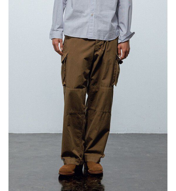 ADAM ET ROPE'「ヴィンテージ加工 M47 カーゴパンツ」|カーゴ|