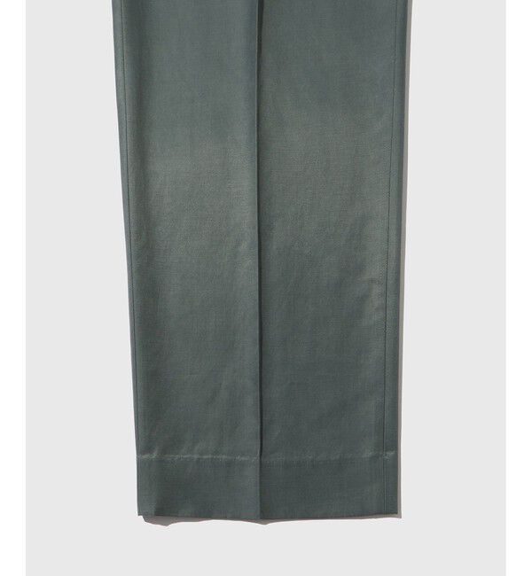 ADAM ET ROPE'「キュプラコットン　ツープリーツスラックス」|スラックス|