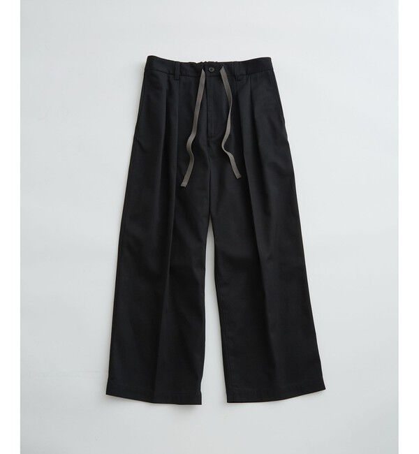 ADAM ET ROPE'「【WEB限定】2タック ワイドルーズ ドカンパンツ / バリエーション バギーパンツ / チノ / ユニセックス」|チノ|