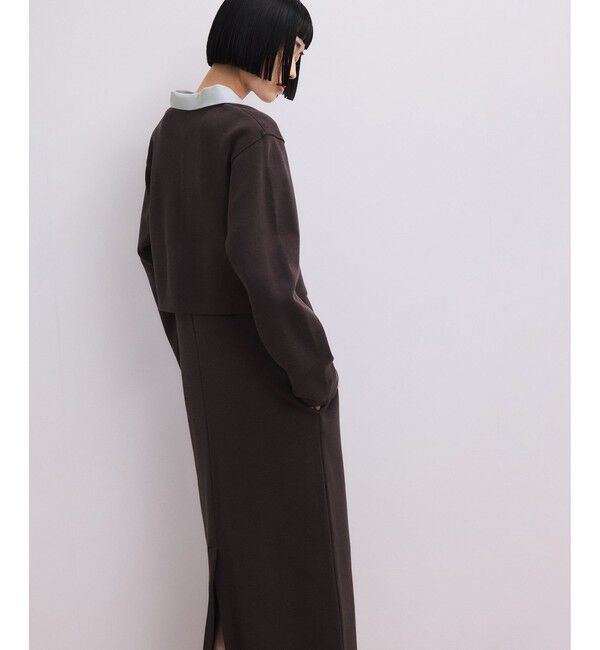 ADAM ET ROPE'「【WEB限定】カーディガンセットワンピース」|ワンピース|