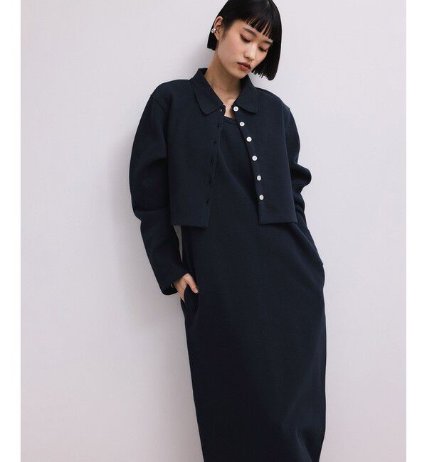 ADAM ET ROPE'「【WEB限定】カーディガンセットワンピース」|ワンピース|