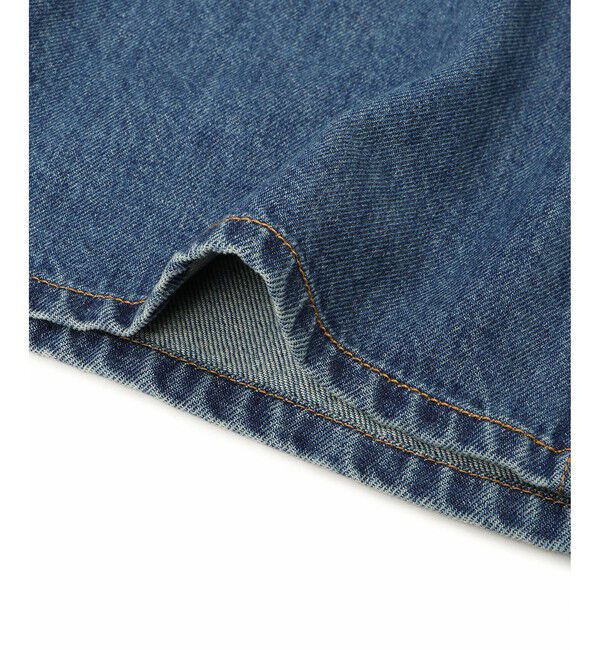 ADAM ET ROPE'「ベンツスリットデニムワンピース」|ワンピース|