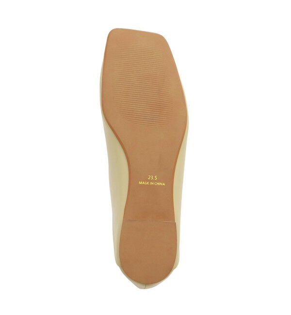 ADAM ET ROPE'「メタルモチーフフラットシューズ」|パンプス|