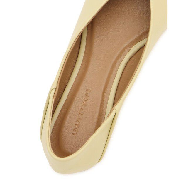 ADAM ET ROPE'「メタルモチーフフラットシューズ」|パンプス|