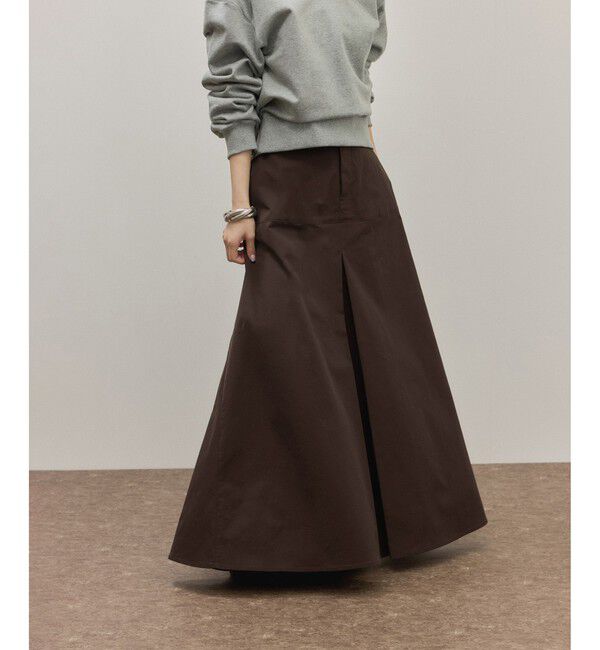 ADAM ET ROPE'「ワイドロングスカート」|スカート|ブラウン(20)