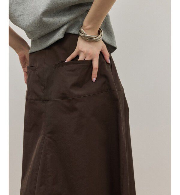 ADAM ET ROPE'「ワイドロングスカート」|スカート|