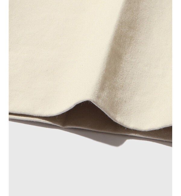 ADAM ET ROPE'「コットンダブルクロス　ベルテッドスラックス」|スラックス|