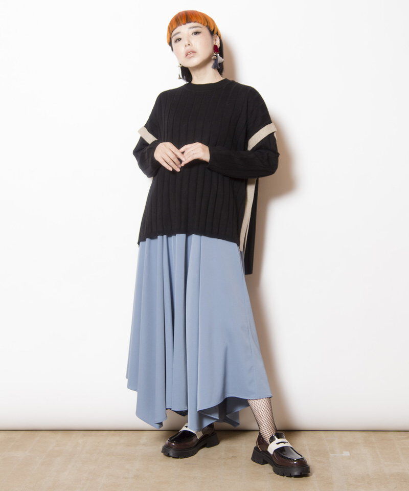  「ハンカチーフヘムスカート」|スカート|