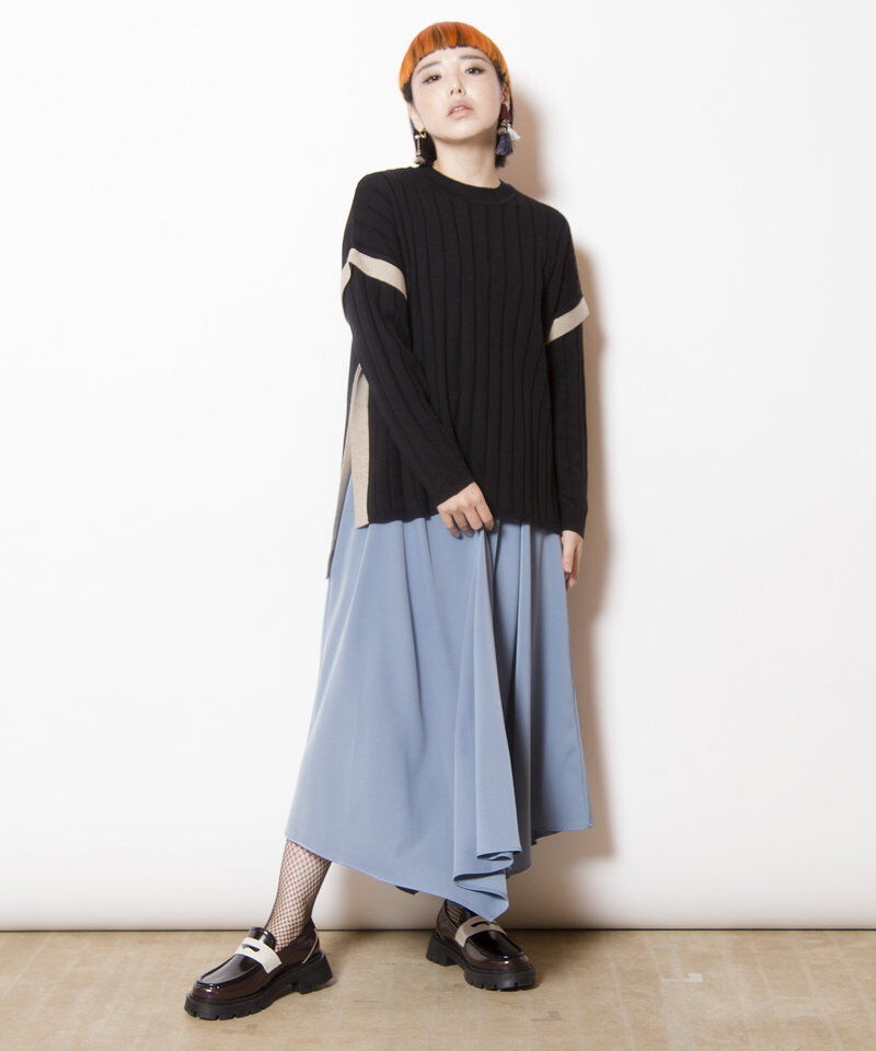  「ハンカチーフヘムスカート」|スカート|