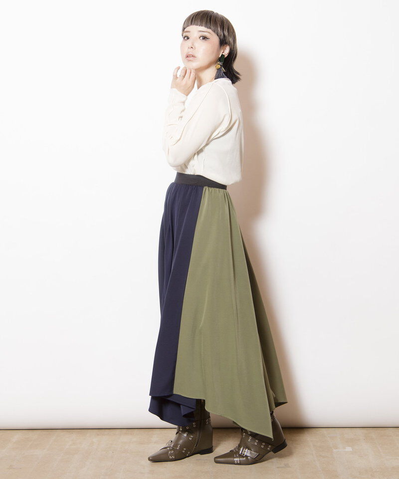  「ハンカチーフヘムスカート」|スカート|