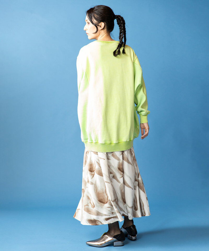  「プリントフレアースカート」|フレア|