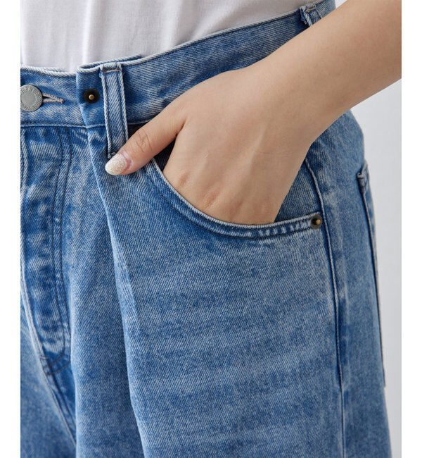  「デニムタックパンツ」|デニム|