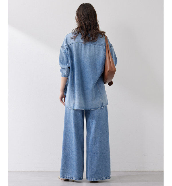  「デニムタックパンツ」|デニム|