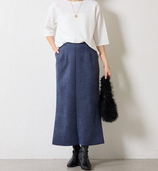  「ハーフスリーブジョーゼット半袖T」|Tシャツ・カットソー|