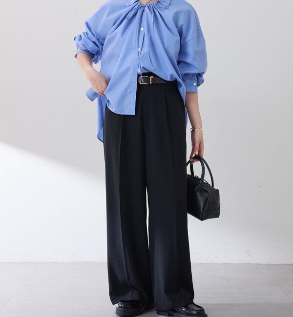  「ジャージワイドパンツ」|チノ|