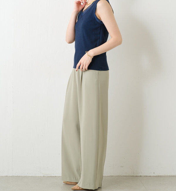  「Vネックタンクトップ」|Tシャツ・カットソー|