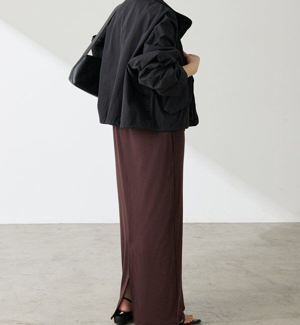  「【ROYAL NAVY COLLAGE　別注】スタンドショートブルゾン」|ベスト・ジレ|