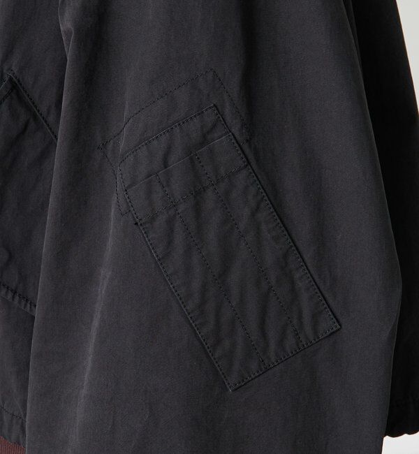  「【ROYAL NAVY COLLAGE　別注】スタンドショートブルゾン」|ベスト・ジレ|