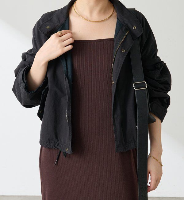  「【ROYAL NAVY COLLAGE　別注】スタンドショートブルゾン」|ベスト・ジレ|