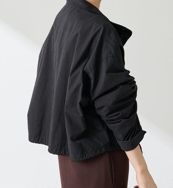  「【ROYAL NAVY COLLAGE　別注】スタンドショートブルゾン」|ベスト・ジレ|