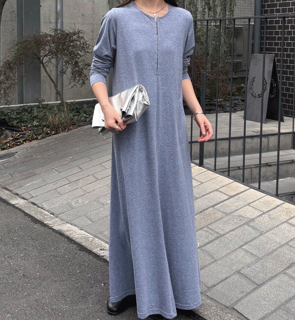  「ネップ調カットワンピース」|ワンピース|