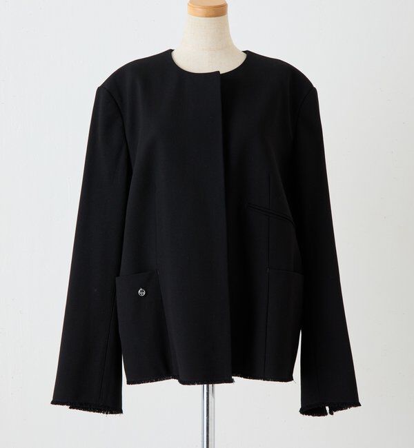  「【CEPIE./セピエ】ノーカラージャケット」|ベスト・ジレ|