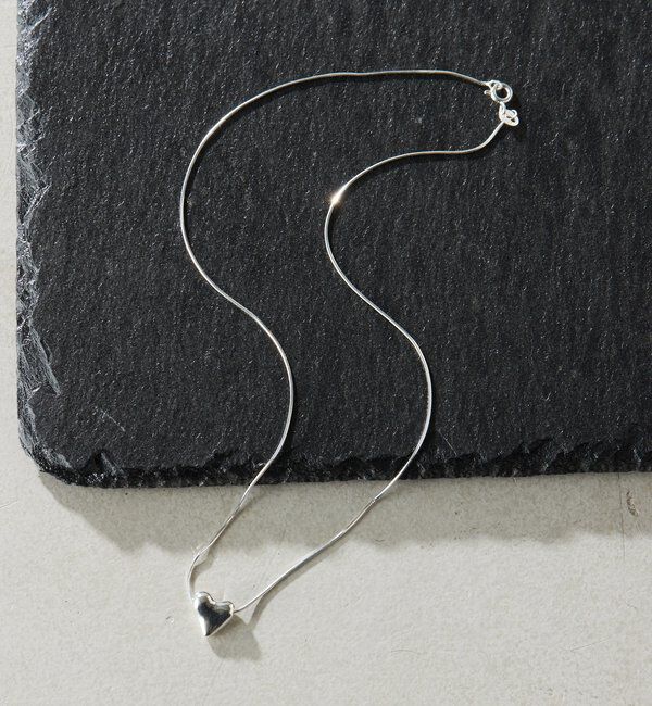  「【Sivelle./シヴェル】Silver925 シャイニーハートネックレス」|リング|