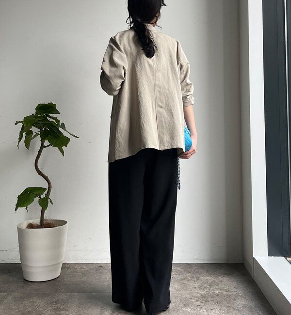  「【累計販売数3万枚突破/22色４サイズ展開！】タックワイドパンツ」|チノ|