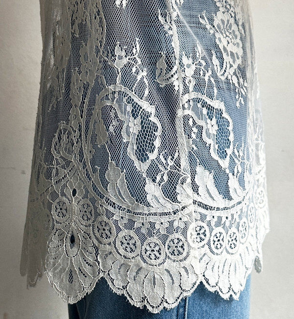  「レースフレアブラウス」|シャツ・ブラウス|