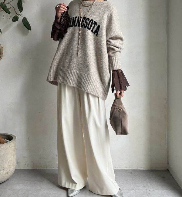  「レースフレアブラウス」|シャツ・ブラウス|