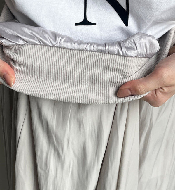  「ウエストリブギャザースカート」|スカート|