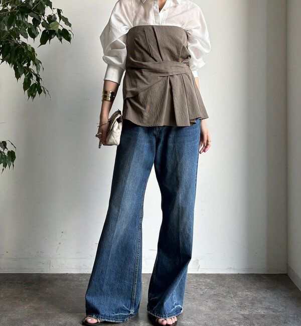  「アシメタックビスチェ」|シャツ・ブラウス|