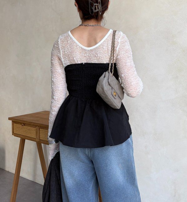  「アシメタックビスチェ」|シャツ・ブラウス|